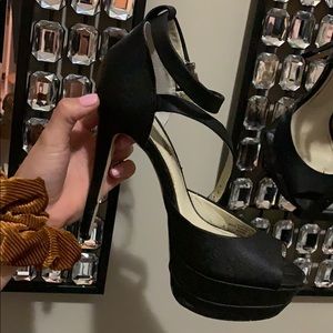 Black Platform Heels